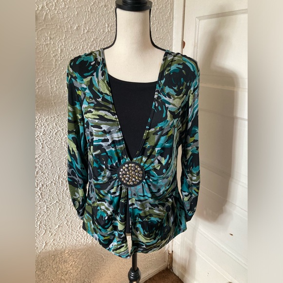 Notations Blouse - Picture 1 of 5
